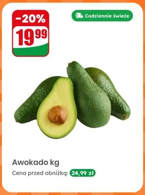 Awokado promocja w Dino