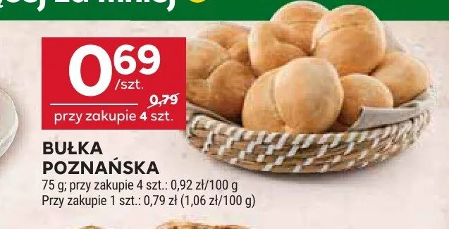Bułka Poznańska promocja w Stokrotka