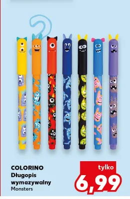 Długopis wymazywalny Monsters Colorino promocja w BACK TO SCHOOL