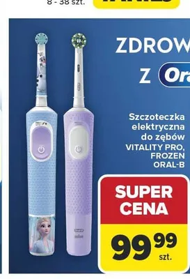 Szczoteczka elektryczna do zębów Oral-B Vitality Pro Frozen promocja w Carrefour