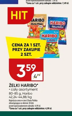 Żelki Haribo Wummis promocja w Chata Polska