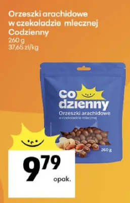 Orzeszki arachidowe w czekoladzie mlecznej Codzienny promocja w Delikatesy Centrum