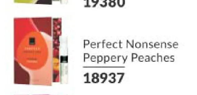 Próbka wody perfumowanej Perfect Nonsense Peppery Peaches promocja w AVON