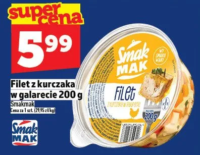 Filet z kurczaka w galarecie promocja w TOPAZ