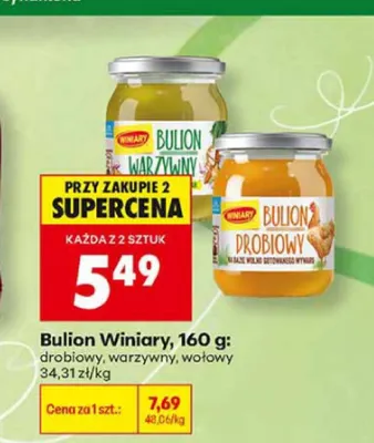 Bulion Winiary drobiowy promocja w Biedronka