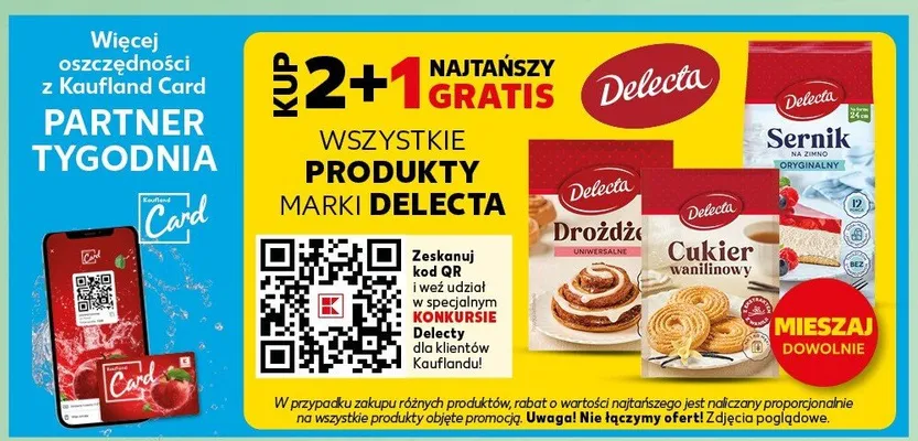 Wszystkie produkty 2+1 GRATIS promocja w Kaufland