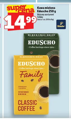 Kawa mielona Eduscho Family promocja w TOPAZ