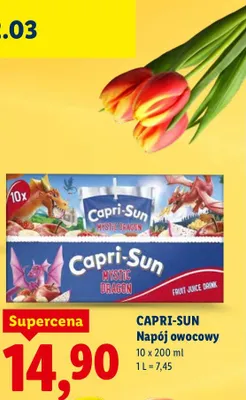 Napój owocowy 10x200 ml promocja w Lidl