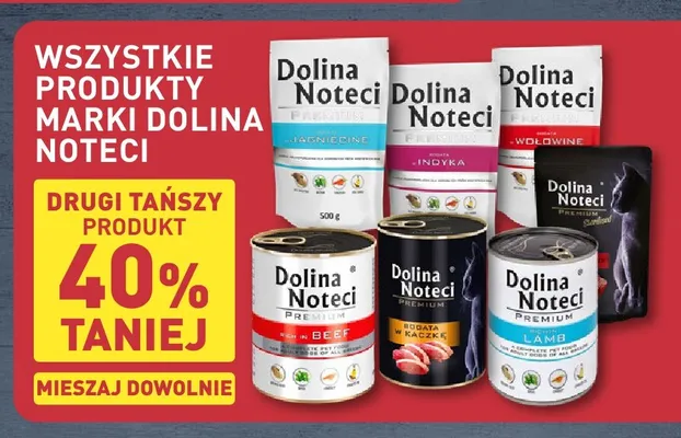 Karma dla kota Dolina Noteci Premium Sterilised promocja w Aldi