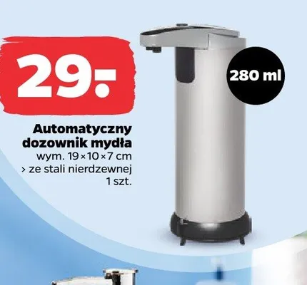 Automatyczny dozownik mydła Netto promocja w Netto