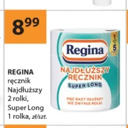 Ręcznik papierowy Regina Super Long 1 rolka promocja w Drogerie Laboo