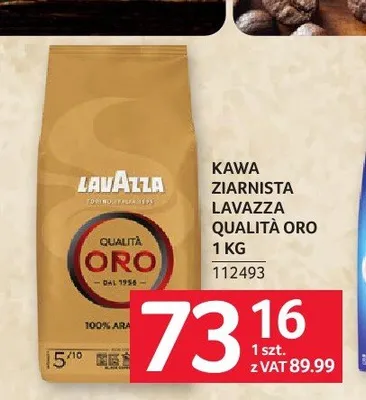 Kawa ziarnista Lavazza Qualità Oro promocja w Selgros