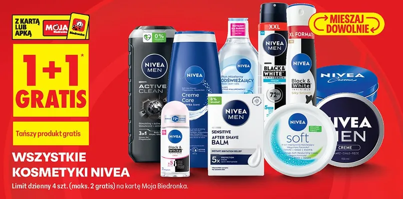 Kosmetyki wszystkie produkty promocja w Biedronka