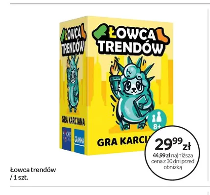 Gra karciana Łowca trendów Granna promocja w Empik