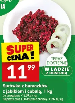 Surówka z buraczków z jabłkiem i cebulą promocja w Twój Market