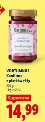 Konfitura z płatków róży promocja w Lidl