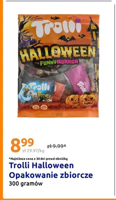 Żelki Trolli Halloween opakowanie zbiorcze promocja w Action
