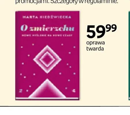 Książka O zmierzchu Nowe myślenie na nowe czasy Marta Niedźwiecka Wydawnictwo W.A.B. promocja w Empik