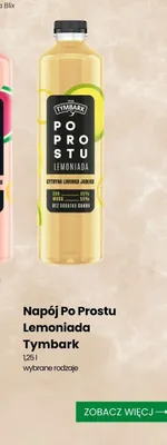 Napój Po Prostu Lemoniada cytryna limonka jabłko Tymbark promocja w Delikatesy Centrum
