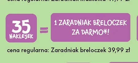Breloczek Gang Zaradniaków promocja w Biedronka