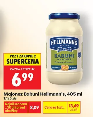 Majonez Babuni promocja w Biedronka