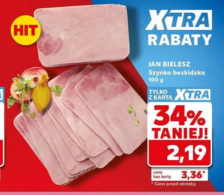 Szynka beskidzka Jan Bielesz promocja w Kaufland