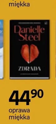 Książka Zdrada Danielle Steel promocja w Empik