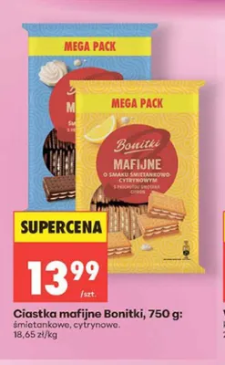 Ciastka mafijne Bonitki cytrynowe promocja w Biedronka