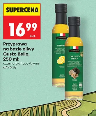 Przyprawa na bazie oliwy cytryna Gusto Bello promocja w Biedronka