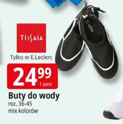 Buty do wody Tissaia roz. 36-45 mix kolorów promocja w Leclerc