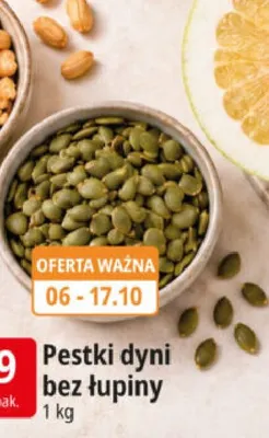 Pestki dyni bez łupiny promocja w Leclerc