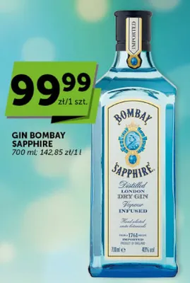 Gin Sapphire promocja w Euro Sklep