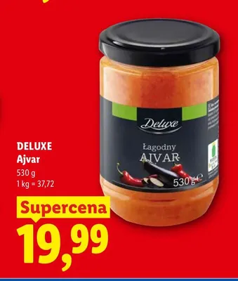 Ajvar łagodny Deluxe promocja w Lidl