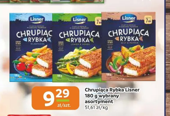 Chrupiąca Rybka Lisner promocja w Społem Częstochowa