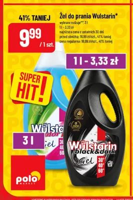 Żel do prania Wülstarin Color promocja w POLOmarket