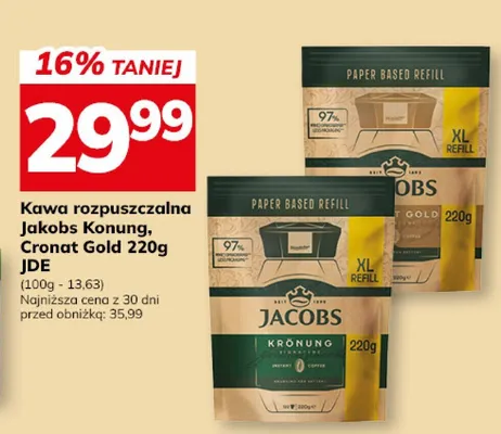 Kawa rozpuszczalna Cronat Gold promocja w Hitpol