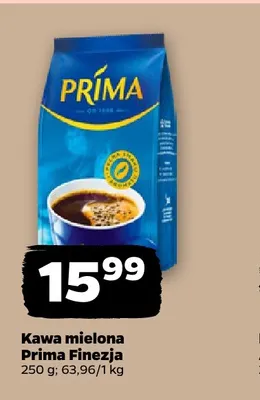 Kawa mielona Prima Finezja promocja w Netto