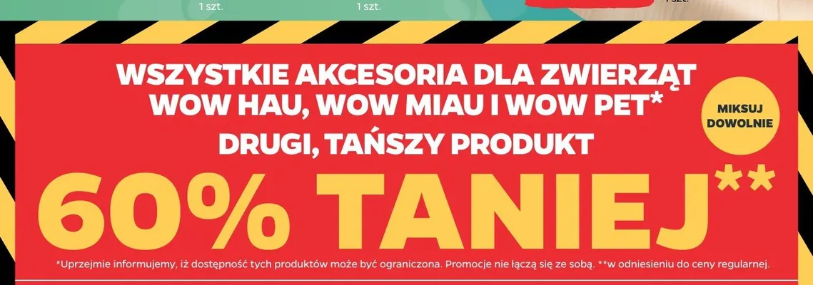 Akcesoria dla zwierząt Wow Hau, Wow Miau i Wow Pet promocja w Netto