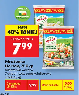 Zupa kalafiorowa Hortex promocja w Biedronka