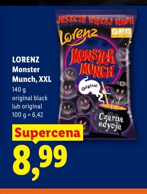 Chrupki Lorenz Monster Munch XXL original promocja w Lidl