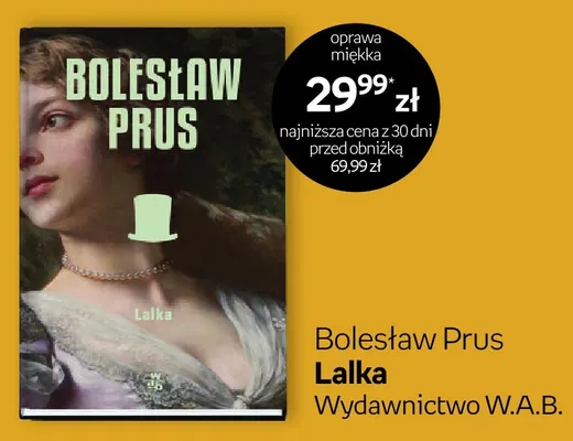 Książka Bolesław Prus Lalka promocja w Empik