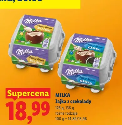 Jajka z czekolady, różne rodzaje promocja w Lidl