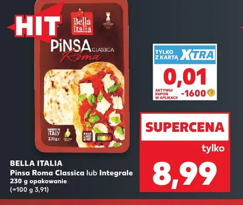 Pinsa Roma Classica Bella Italia promocja w Kaufland