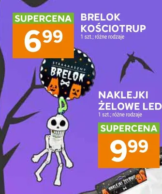 Brelok kościotrup promocja w Stokrotka