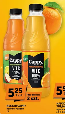 Nektar Cappy Pomarańczowy promocja w Groszek