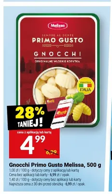 Gnocchi Primo Gusto Melissa promocja w Twój Market