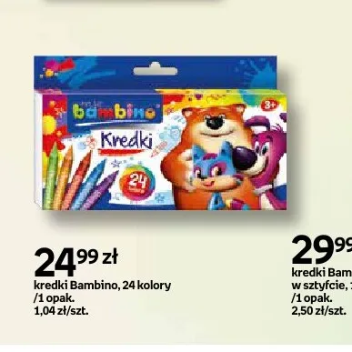 Kredki Bambino promocja w Empik