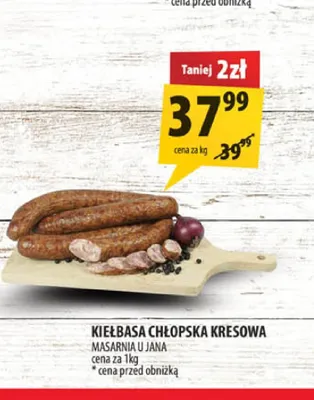 Kiełbasa Chłopska Kresowa Masarnia u Jana promocja w Arhelan