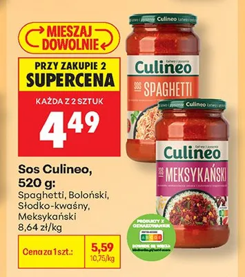 Sos Culineo Meksykański promocja w Biedronka