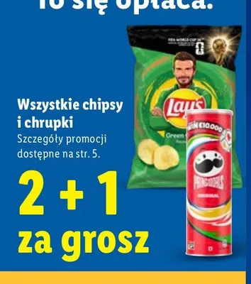 Chipsy i chrupki promocja w Lidl